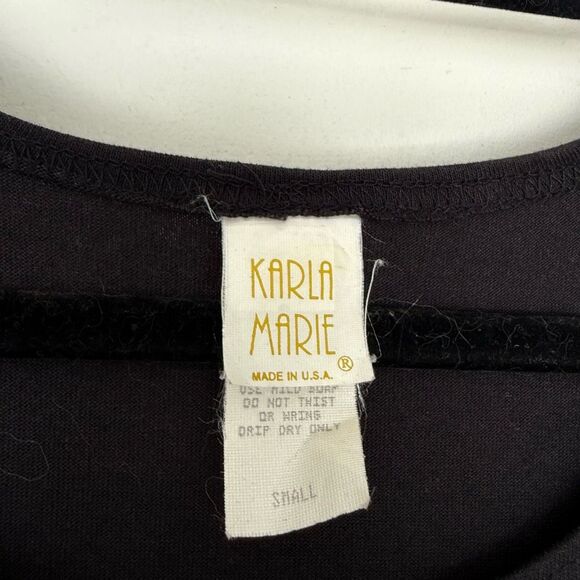 Karla Marie Women’s Small Vintage Cat Lovers Crazy Cat Lady Dress - Picture 4 of 7